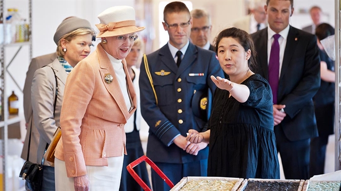 Royalt besøg